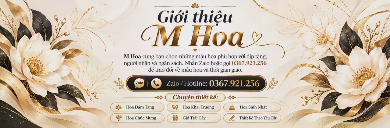 Ảnh bìa Shop hoa tươi Quảng Nam - Thêm sắc hoa cho ngày vui